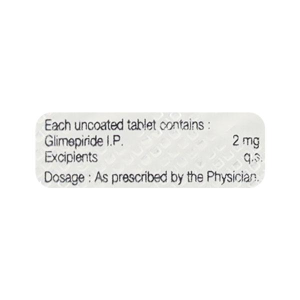 AB GLYMPRD 2mg Tablet 10's