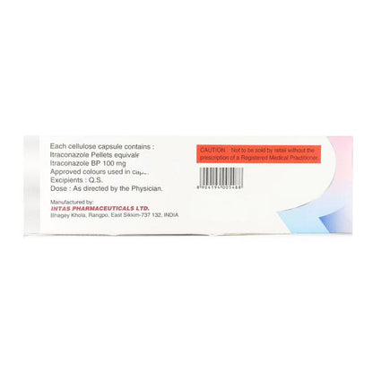 ITASPOR 100mg Capsule 10's