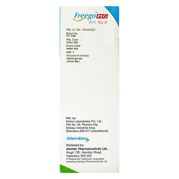 FREEGO PEG SUGAR FREE Oral Solution 200ml
