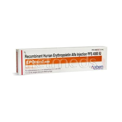 Epotrend 4000IU Injection 1's