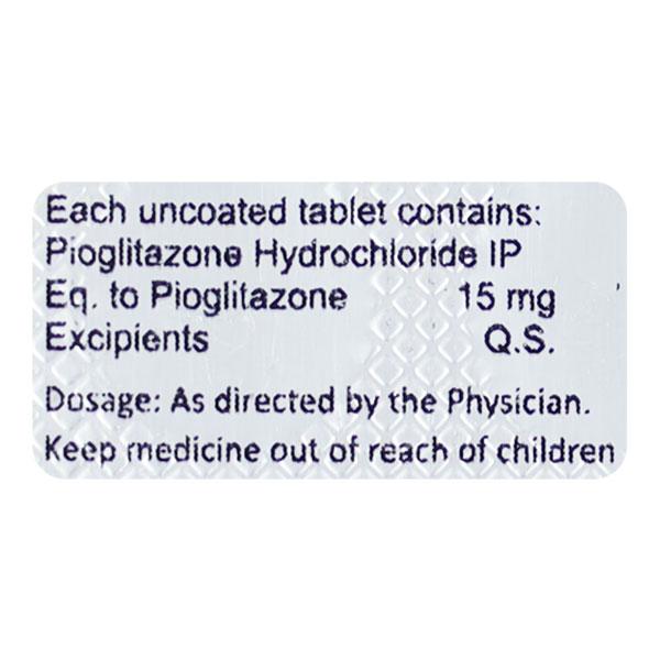 PIOBIT 15 Tablet 10's