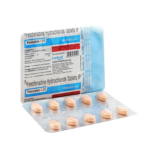 FEXODAT 120 Tablet 10's