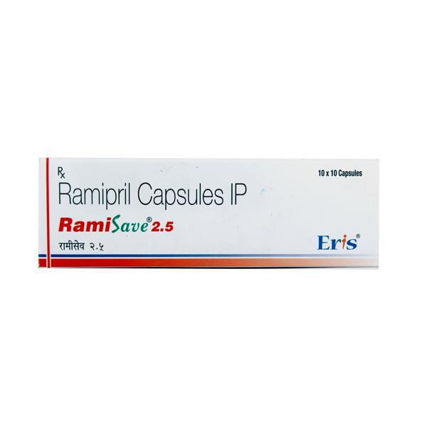 Ramisave 2.5mg Capsule 10'S