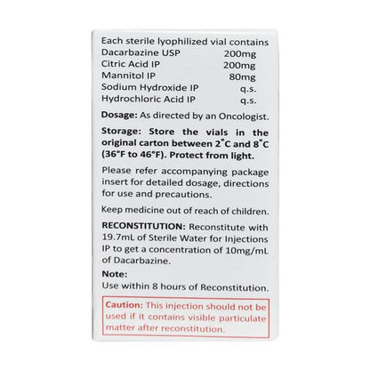 Celdaz 200Mg Injection 1's