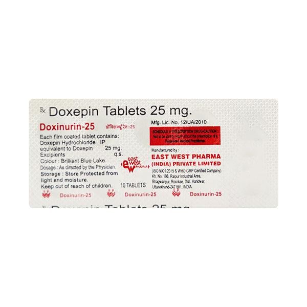 Doxinurin 25mg Tablet 10'S