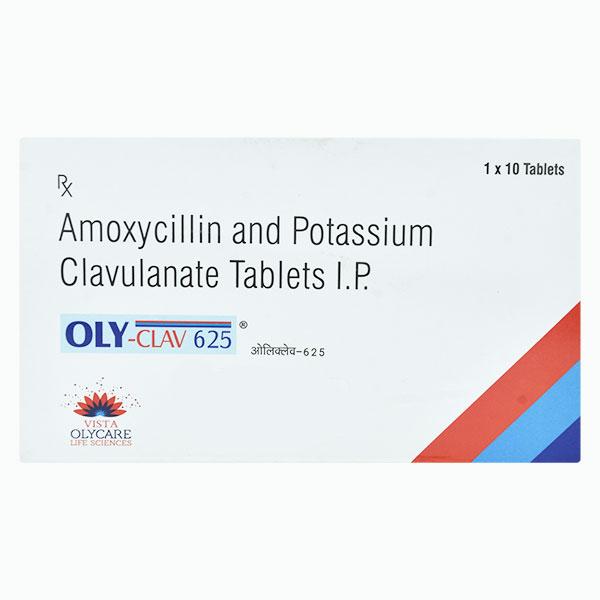 OLYCLAV 625 Tablet 10's