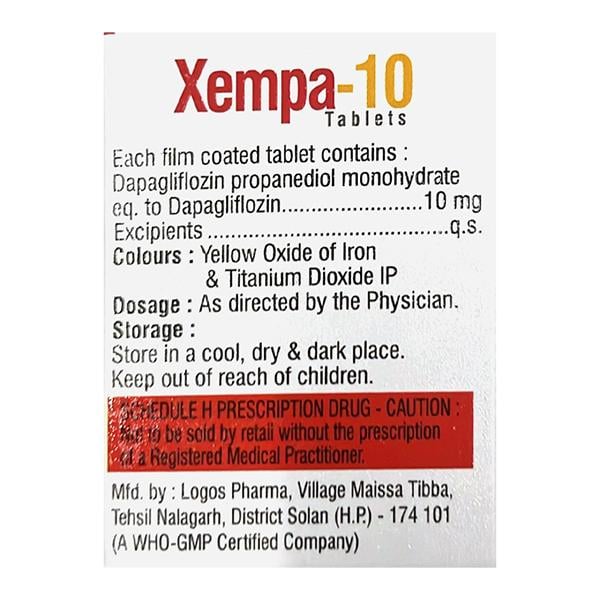 XEMPA 10 Tablet 14's
