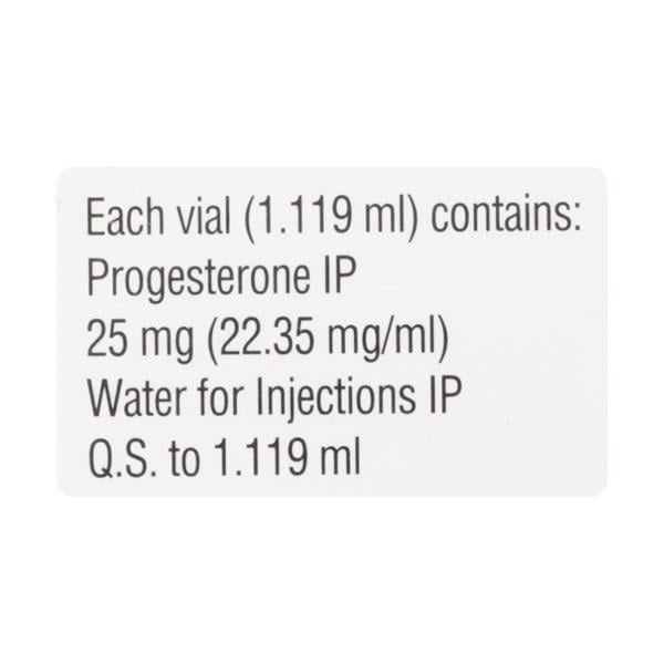AQUAGEST 25 Injection 1.119ml