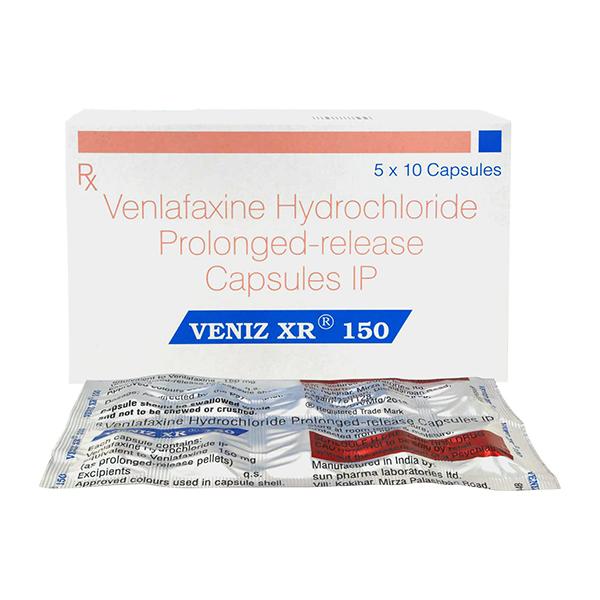 Veniz XR 150mg Capsule 10'S