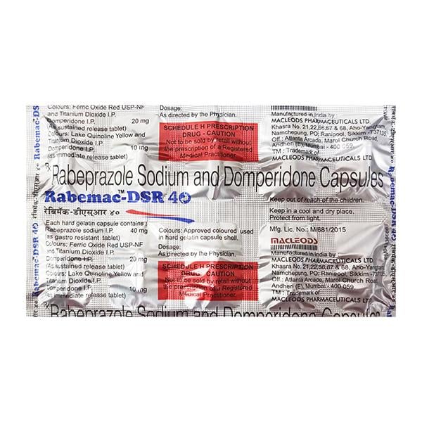 RABEMAC DSR 40 Capsule 10's