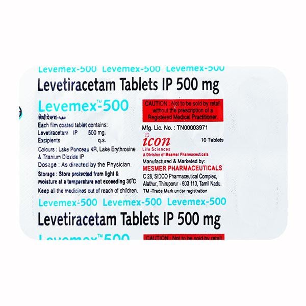 Levemex 500mg Tablet 10'S