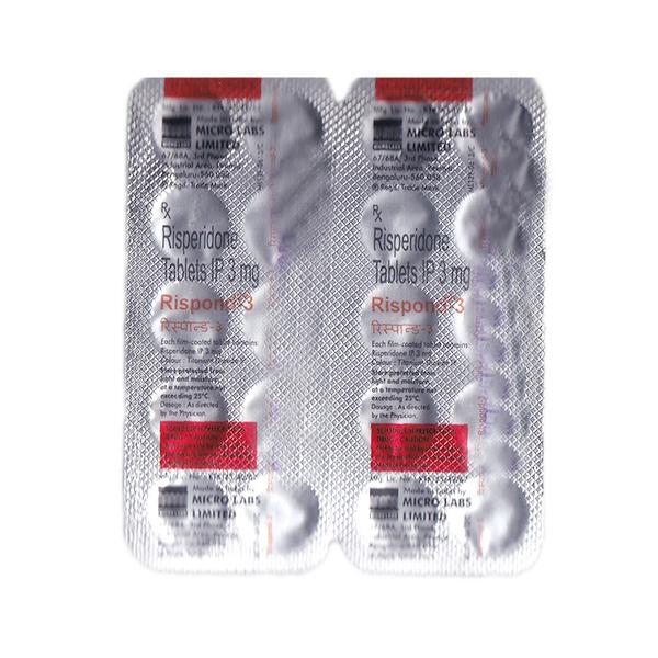 Rispond 3mg Tablet 10'S