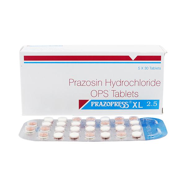 Prazopress XL 2.5mg Tablet 30'S