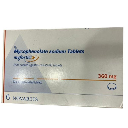 Myfortic 360mg Tablet 10'S