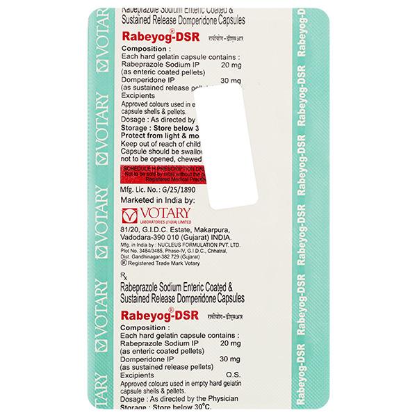 RABEYOG DSR Capsule 10's