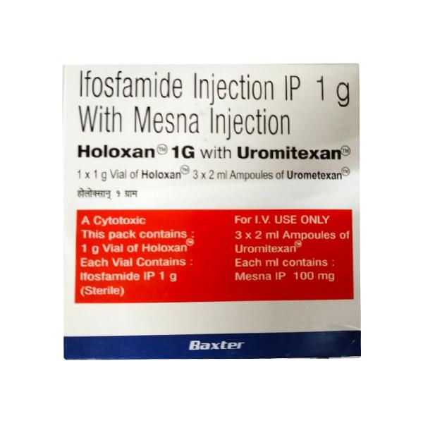 Holoxan With Uromitexan 1gm Injection 3X2ml