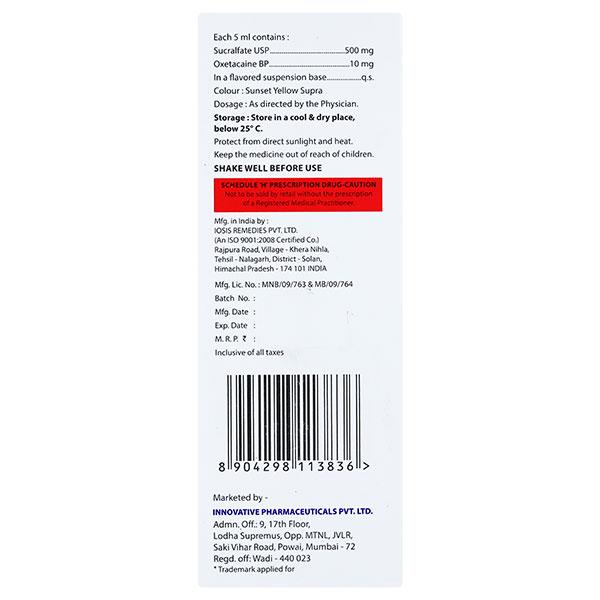 SUCRAZEST O Suspension 200ml