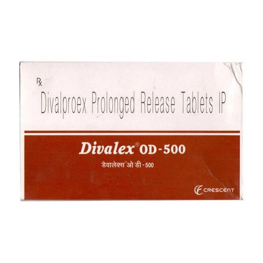 DIVALEX OD 500 Tablet 10's