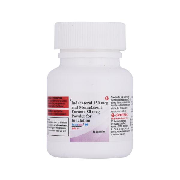 INDAMET 80 Capsule 15's