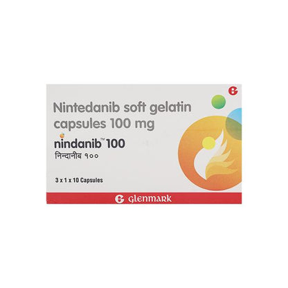 NINDANIB 100 Soft Gelatin Capsule 10's
