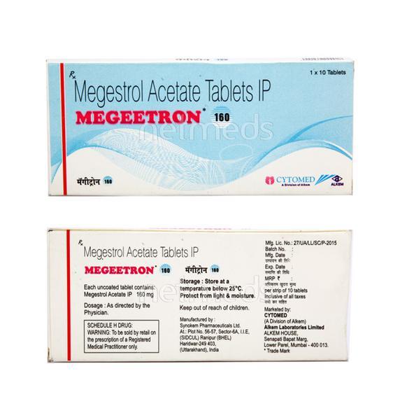 Megeetron 160mg Tablet 10'S