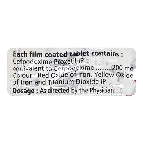 Cefoclox 200mg Tablet 10'S