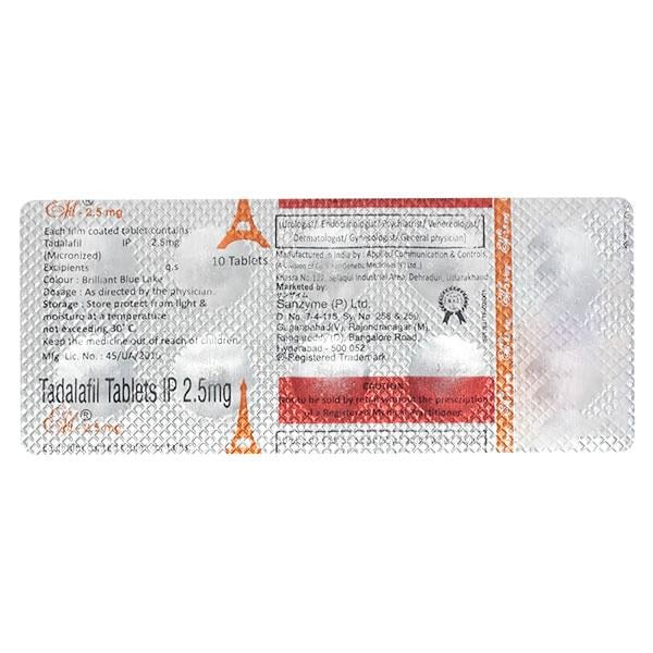 Efil 2.5mg Tablet 10'S