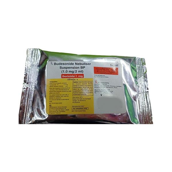 DERINIDE 1mg Respules 5X2ml