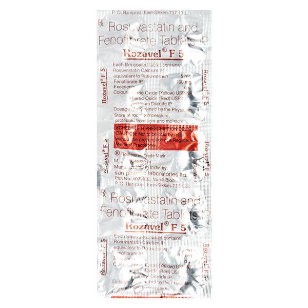 Rozavel F 5mg Tablet 10'S