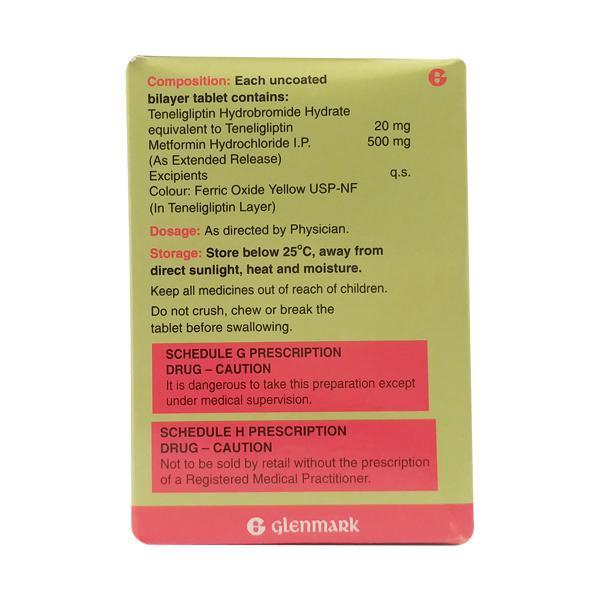 Zita Met Plus 20/500mg Tablet 15'S