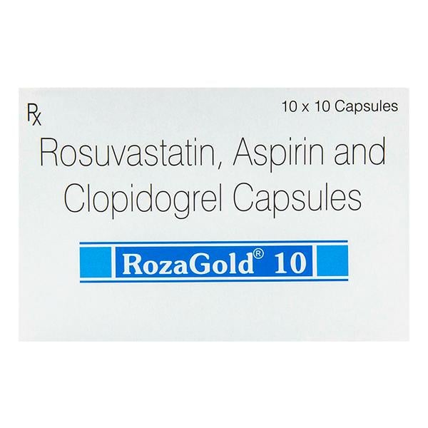 Rozagold 10mg Capsule 10'S