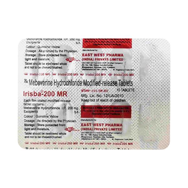 Irisba MR 200mg Tablet 10'S