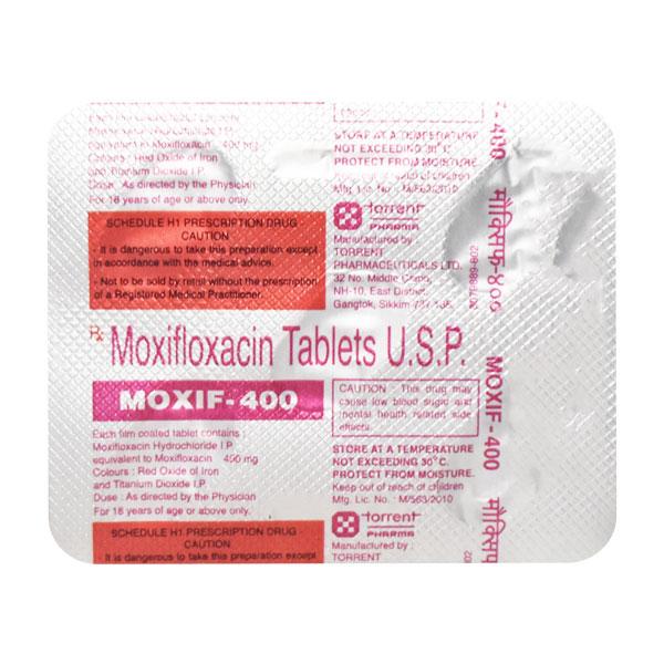 Moxif 400mg Tablet 5'S