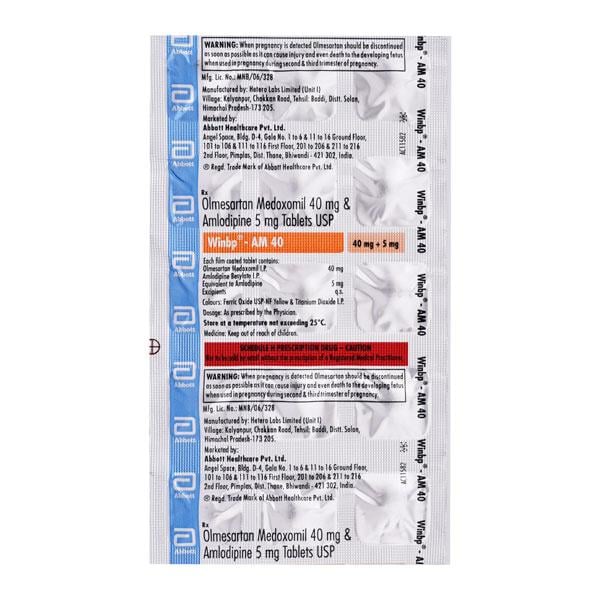 WINBP AM 40 Tablet 15's