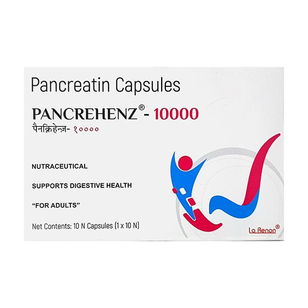 Pancrehenz 10000 Capsule 10'S