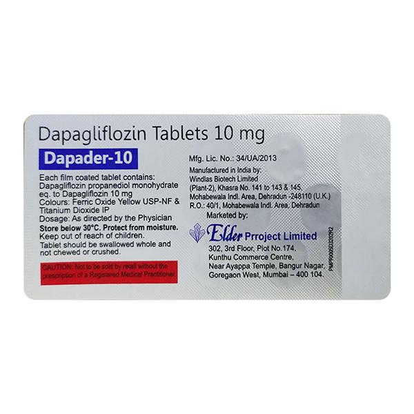 DAPADER 10 Tablet 14's