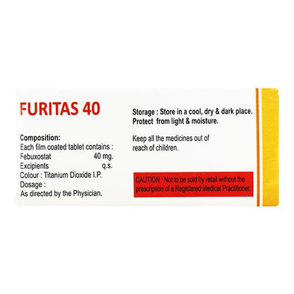 FURITAS 40mg Tablet 10's