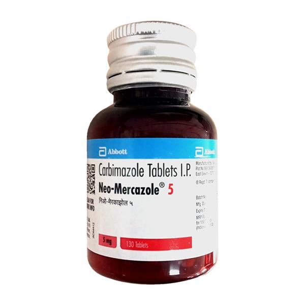 NEO MERCAZOLE 5 Tablet 130's