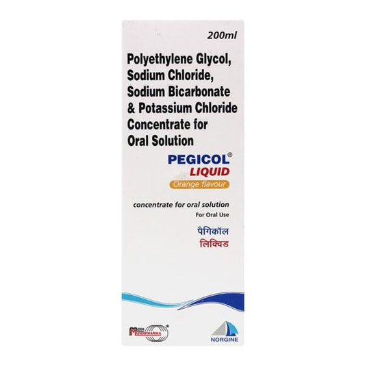 PEGICOL ORANGE FLAVOUR Liquid 200ml