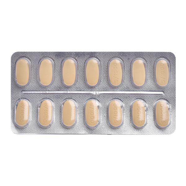 DAPEFY M 5/1000 Tablet 14's