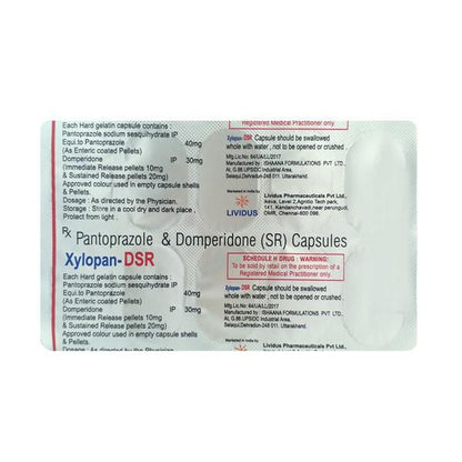 Xylopan DSR 40mg Capsule 10'S