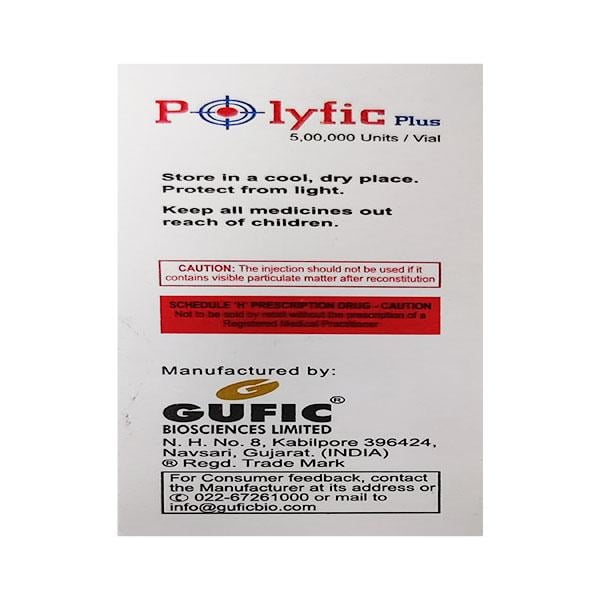 POLYFIC PLUS 500000units Injection 1's