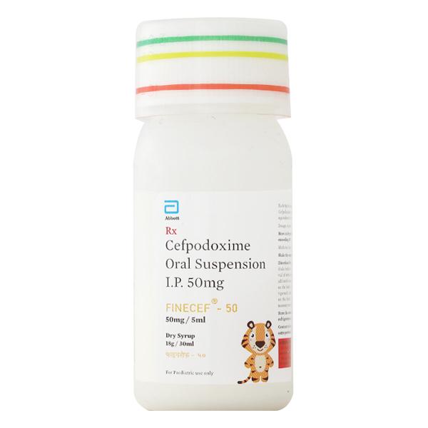 FINECEF 50mg Oral Suspension 30ml