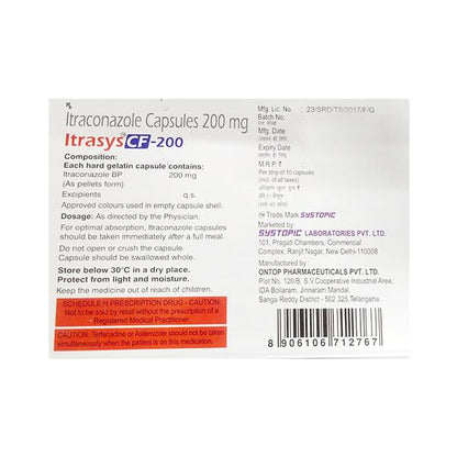 ITRASYS CF 200 Capsule 10's