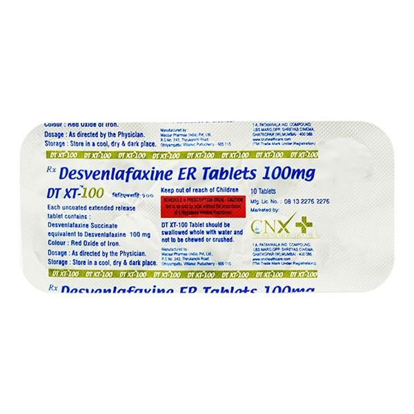 DT XT 100 Tablet 10's