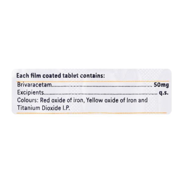 BRIVANEXT 50 Tablet 10's
