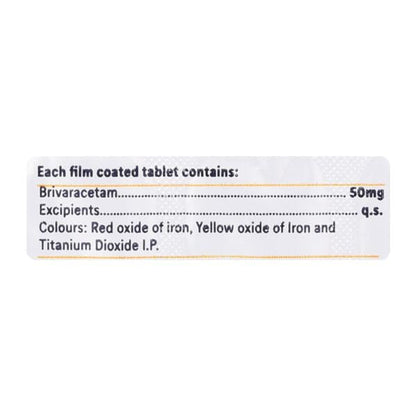BRIVANEXT 50 Tablet 10's