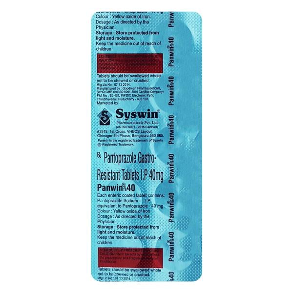 PANWIN TB 40 Tablet 10's