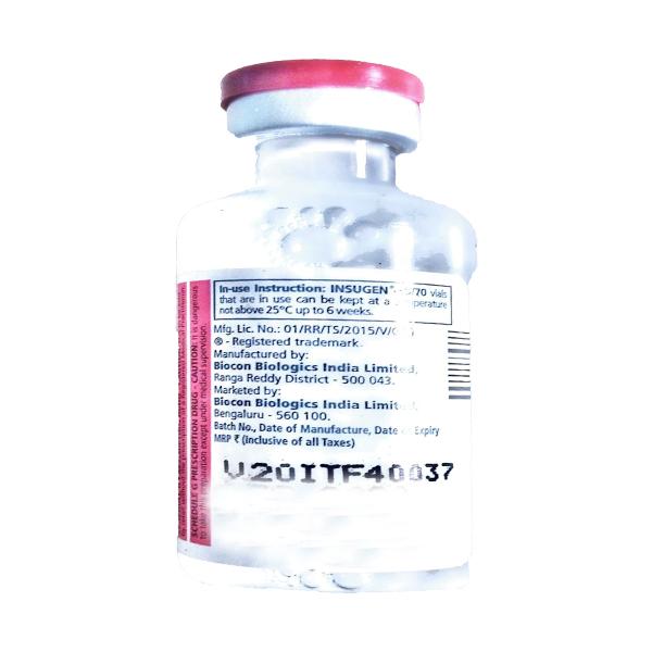 Insugen 30/70 40IU Injection 1X10ml