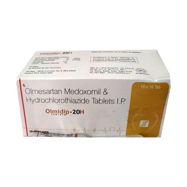 OLMIDIP 20 H Tablet 10's